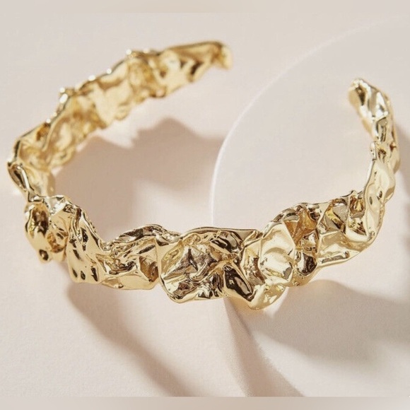 Brand NEW! Amber Sceats‎ 24k Gold Plated Emery Bracelet - Picture 1 of 3